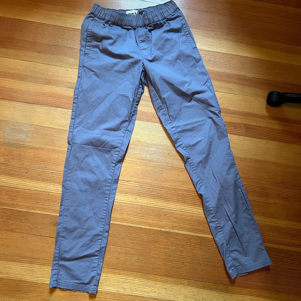 Pact Woven Twill Roll Up Pant